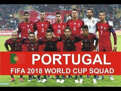 Portugal 23-man squad for Russia 2018 World Cup
