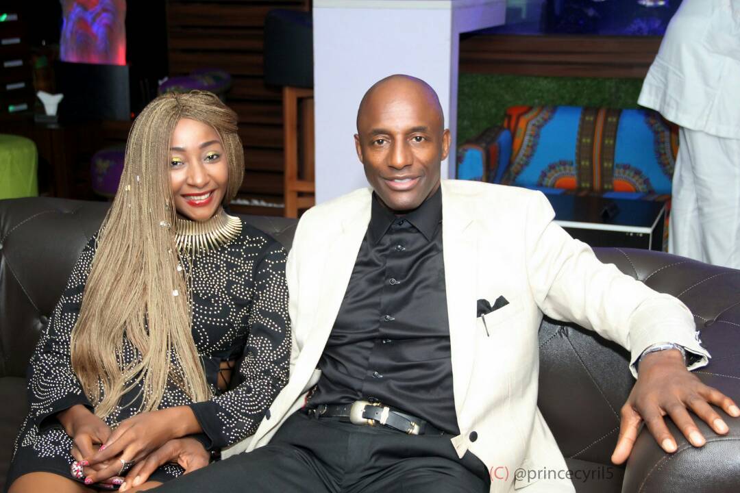 John Fashanu and actress Rachel Bakam spotted together looking loved up 