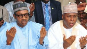 Buhari replies PDP from London on plans to impeach Saraki