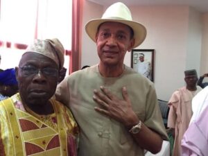 Ben Bruce praises Obasanjo for medical check up Bayelsa, shades Buhari for going to London